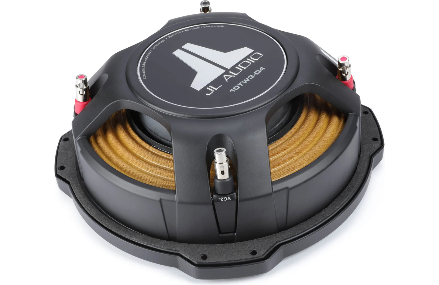 JL Audio 10TW3-D4 10" inch Subwoofer, 4 Ohm, Dual Voice Coil, 400 Watts 92184