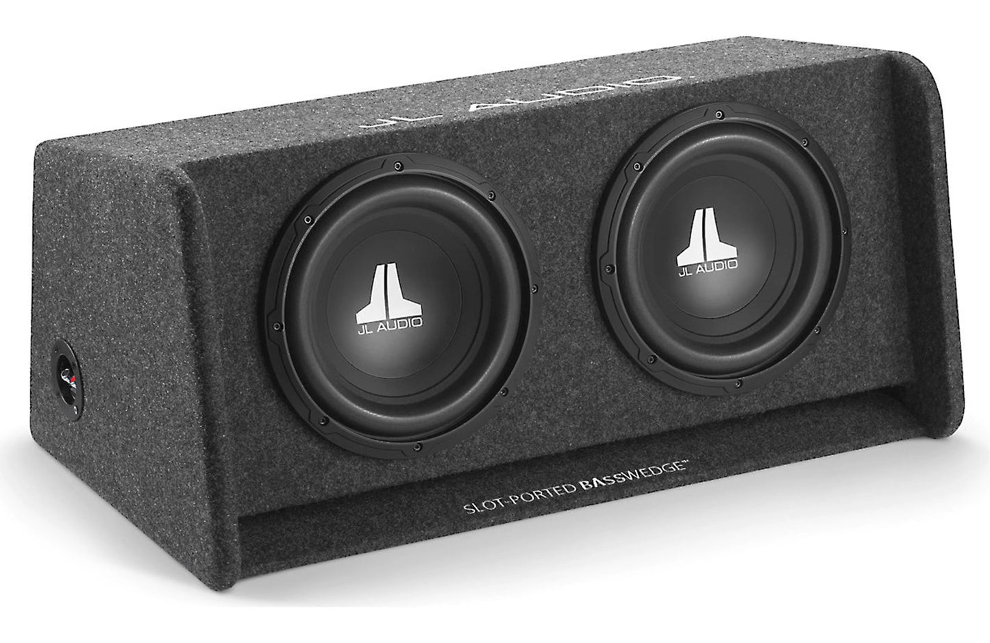 JL Audio CP210-W0v3 BassWedge Dual 10" Ported Enclosure 300W RMS 2Ω 010-03237-00 (93139)