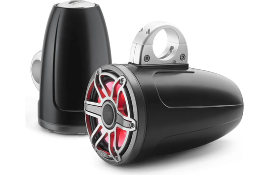 JL Audio M6-770ETXv3-Sb-S-GmTi-i 7.7" Marine Tower Coaxial Pair 100W 4Ω 010-03088-00 (93653)
