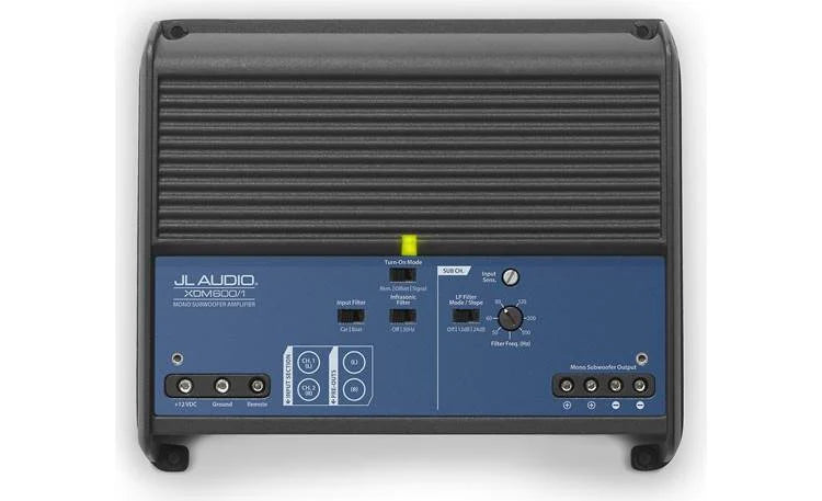 JL Audio XDM600/1 (1) Channel Class D Monoblock Subwoofer Amplifier, 600W 98683