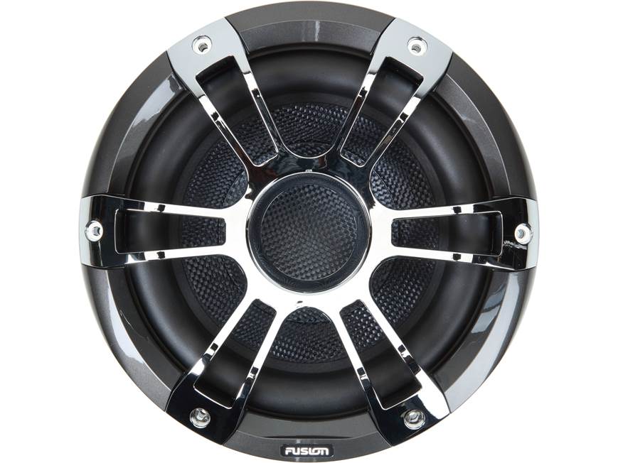 Fusion SG-SL101SPC 10-inch Chrome Sport LED Marine Subwoofer — 010-01428-23