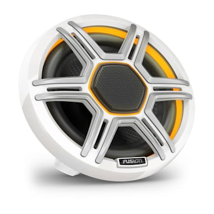 Fusion Apollo Speakers, 6.5" LED Marine Speakers with Sports White Grilles — 010-02918-01 — view 1