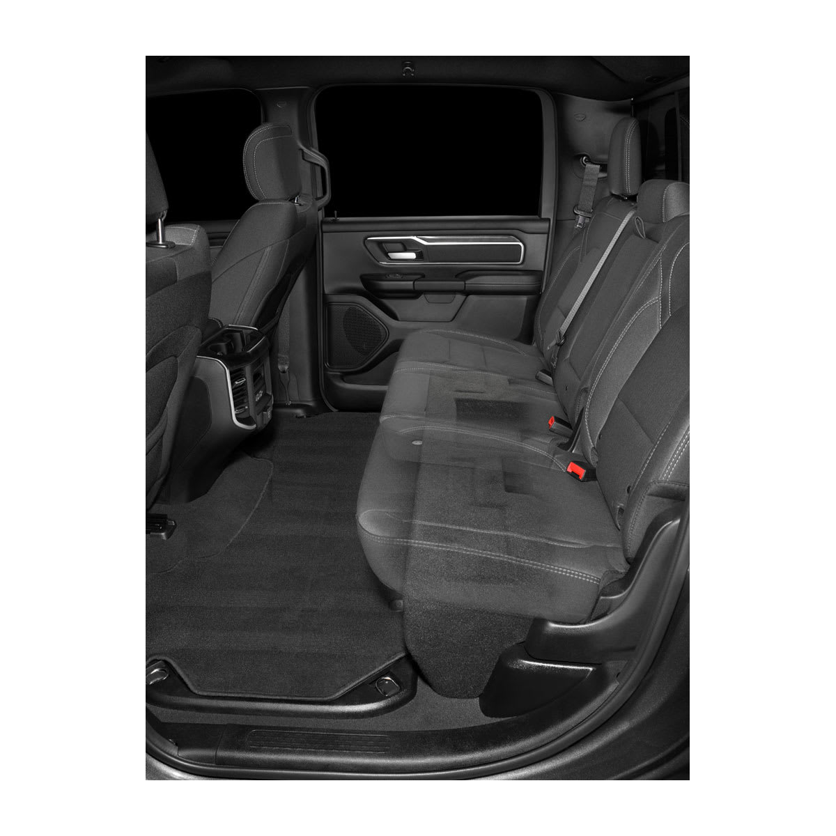 JL Audio SB-D-5GRAMCCF/12TW3 Dual 12" 800W 2Ω 2019-up RAM 1500 Crew Cab (Fixed Rear Seat) 010-03306-00 (94698)