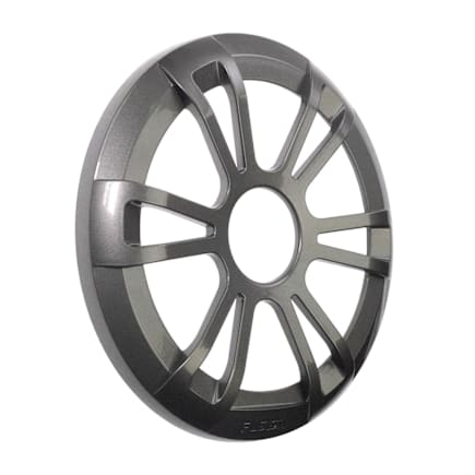 Fusion EL Series Accessory Grilles, 6.5" Sports Gray Speaker Grilles (Pair) — 010-12789-10 — view 2