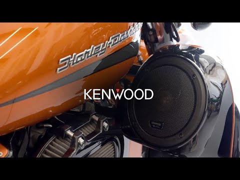 Kenwood eXcelon Motorsports XM160-2-98 Harley Plug & Play 2-Channel Amplifier – 160W RMS Total