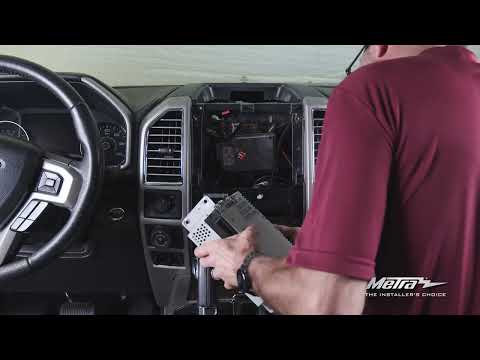 Metra Radio Instrallation Kit Fits 2015-2022 Ford F150, Super Duty (with single-zone climate controls) 95-5869CH