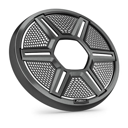 Fusion Apollo Speaker Grilles, 8.8" Shielded Gray Speaker Grilles (Pair) — 010-13292-10 — view 2