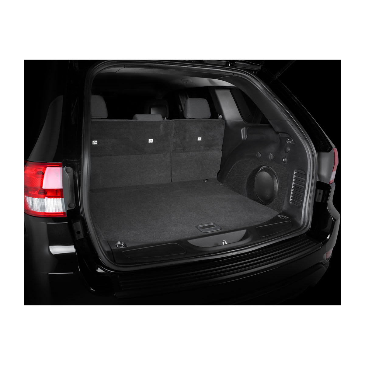 JL Audio SB-J-GCHWK2/10W3v3/BK 10" Stealthbox 500W 4Ω 2011–2021 Jeep Grand Cherokee (WK2) 010-03100-00 (94508)