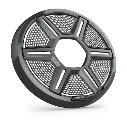 Fusion Apollo Speaker Grilles, 7.7" Shielded Gray Speaker Grilles (Pair) — 010-13291-10 — view 2
