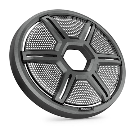 Fusion Apollo Subwoofer Grille, 12" Shielded Gray Subwoofer Grille — 010-13294-10 — view 2