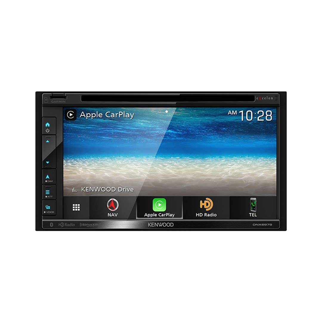 Kenwood DNX697S 6.8" CD/DVD Garmin NAV Apple CarPlay, Android Auto Stereo