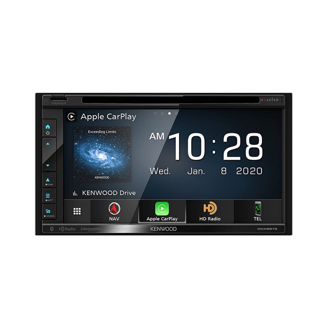 Kenwood DNX697S 6.8" CD/DVD Garmin NAV Apple CarPlay, Android Auto Stereo