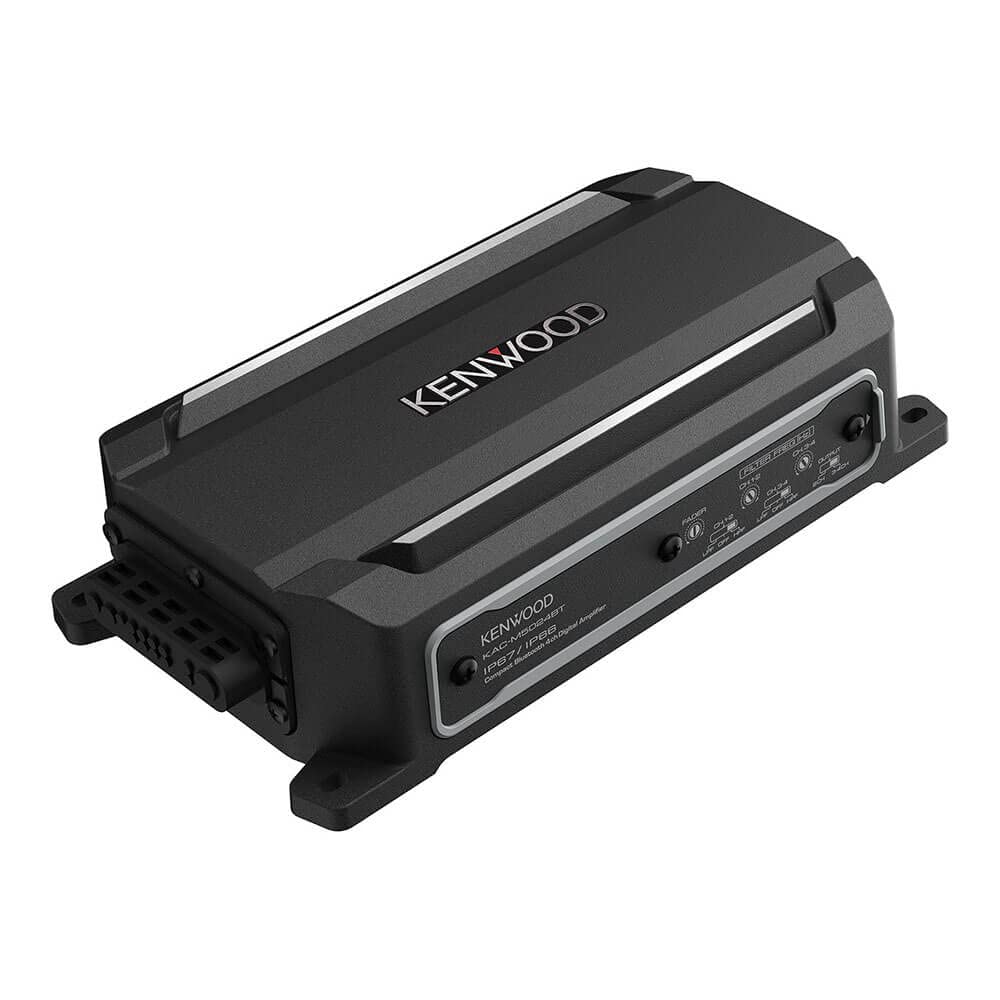 Kenwood KAC-M5024BT 4ch 600w Motorsports Amp | Bluetooth | Waterproof For Marine