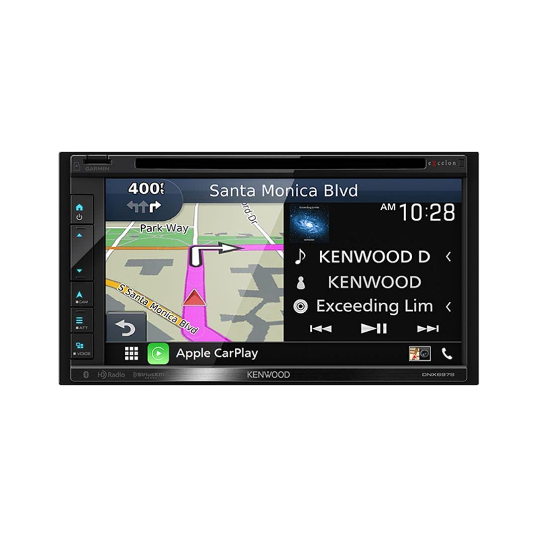 Kenwood DNX697S 6.8" CD/DVD Garmin NAV Apple CarPlay, Android Auto Stereo