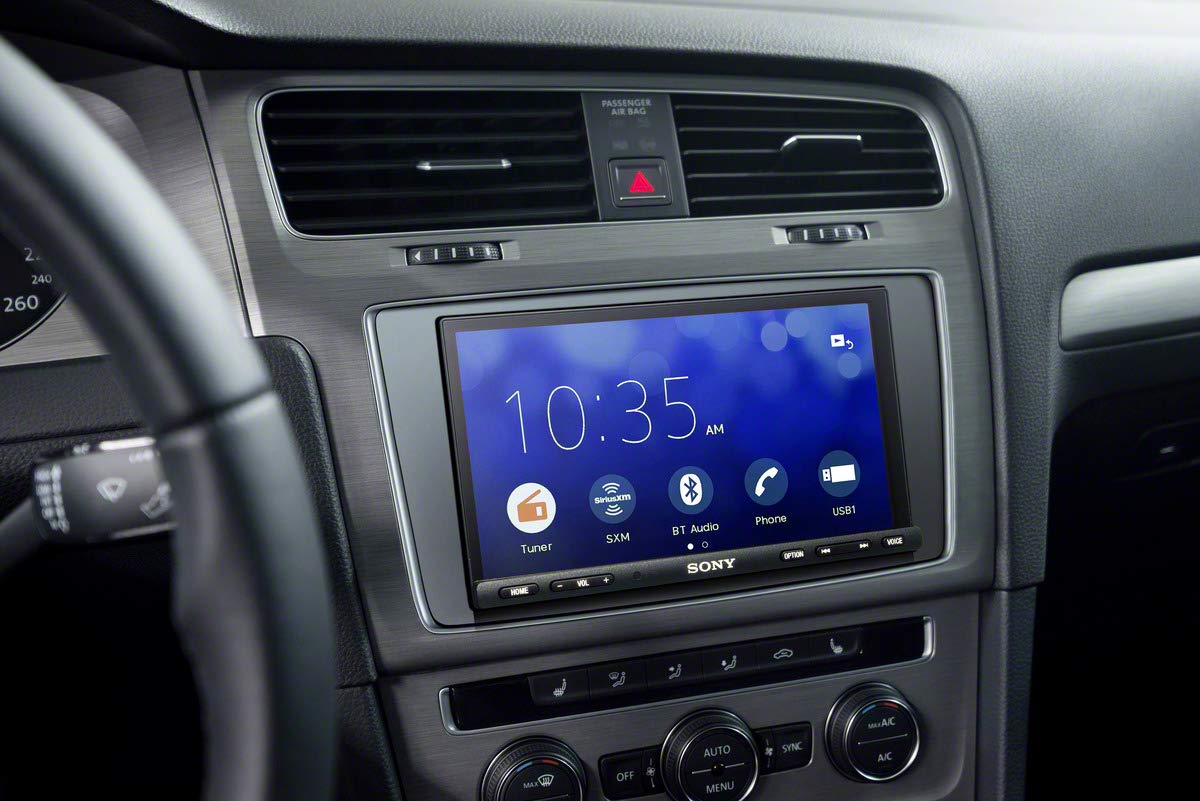 Sony XAV-AX7000 6.95-Inch Multimedia Receiver with Wireless Apple CarPlay, Android Auto