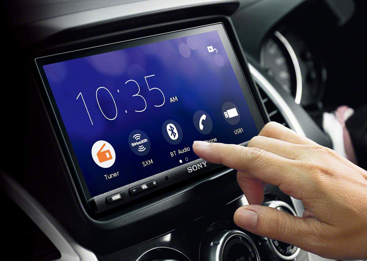Sony XAV-AX7000 6.95-Inch Multimedia Receiver with Wireless Apple CarPlay, Android Auto
