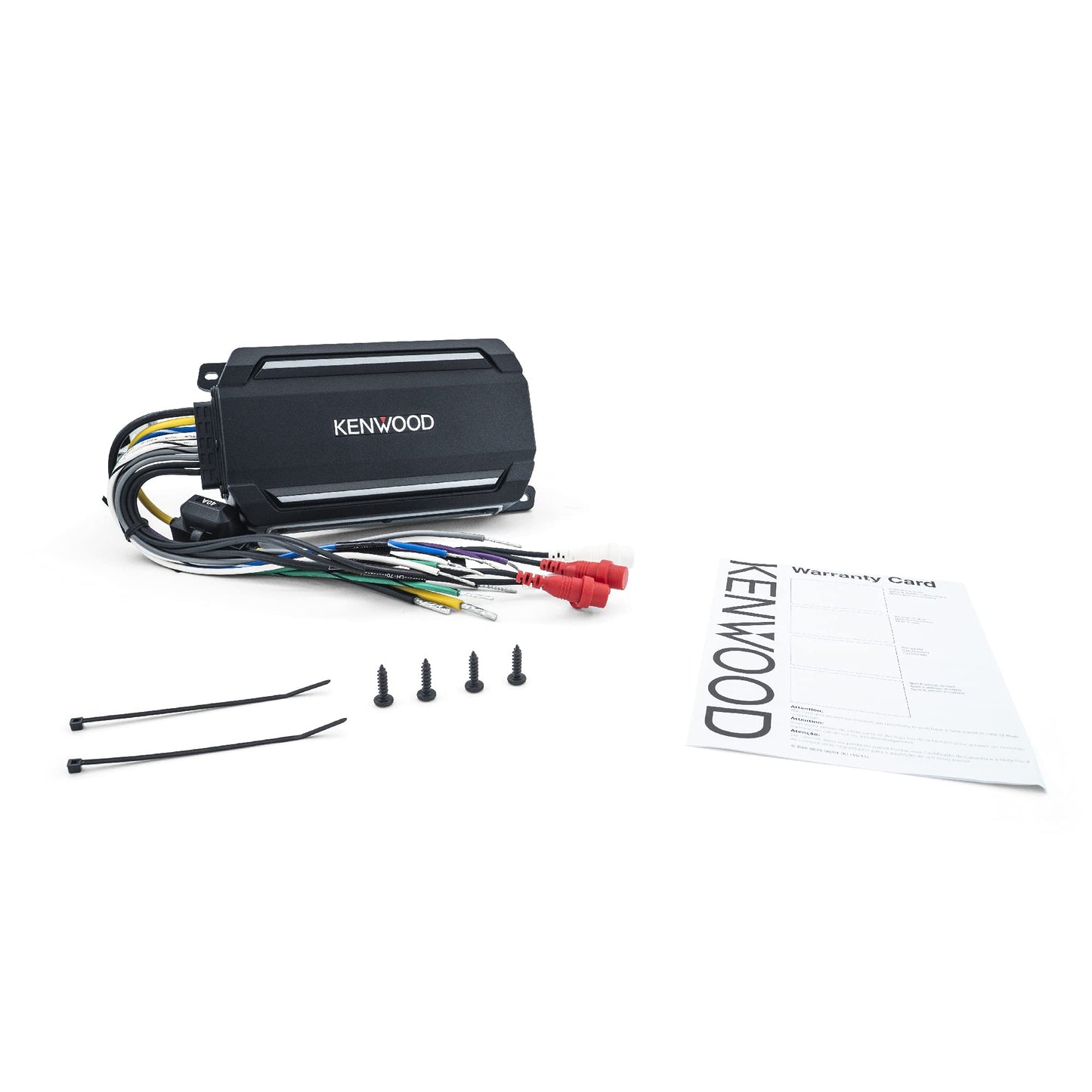 Kenwood KAC-M5014 4-Channel Digital Amplifier 600W Car, Boat, UTV, Waterproof