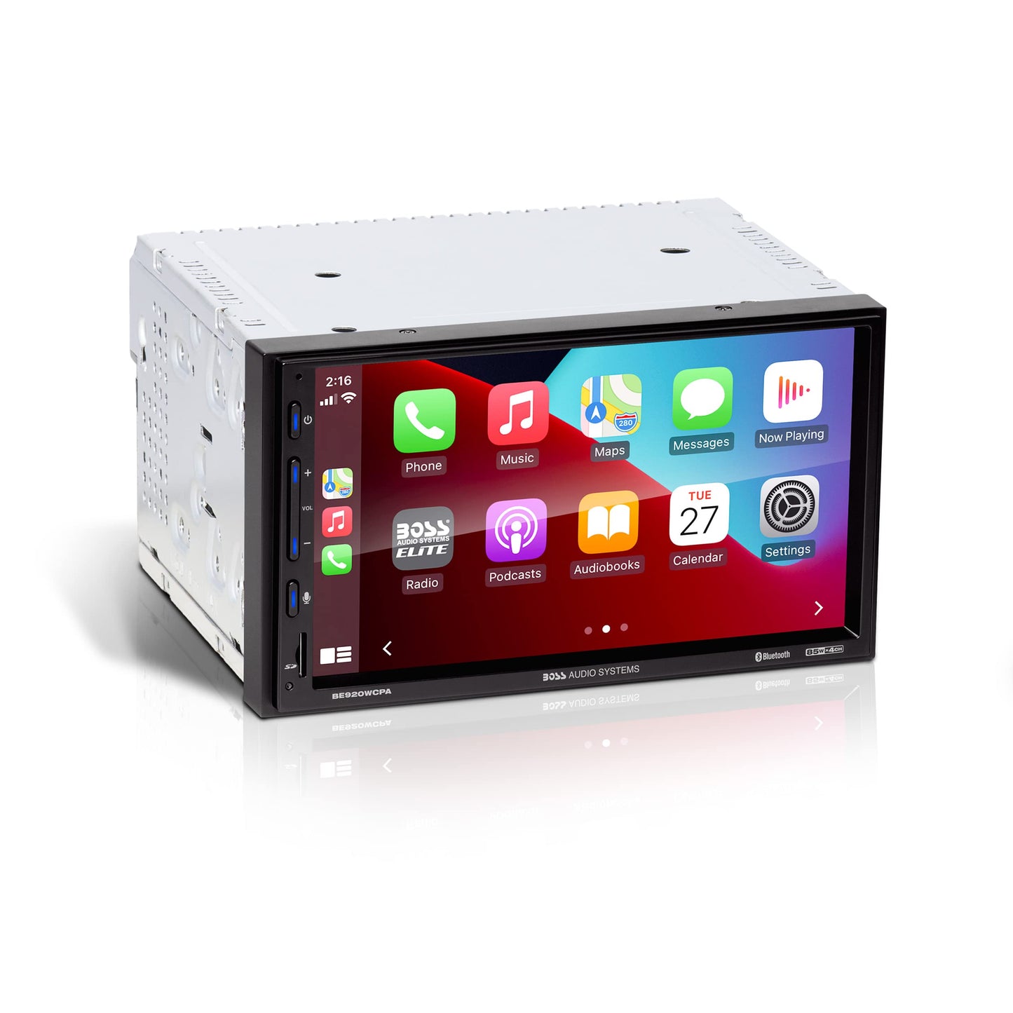 BOSS Audio BE920WCPA 7" AM FM BT USB Wireless Apple CarPlay Android Auto Car Stereo