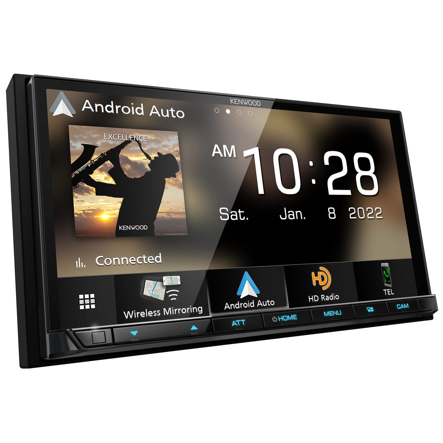 Kenwood DMX908S AM FM HD WiFi HDMI Car Stereo- Wireless Apple CarPlay, Android Auto, Maestro Compatible