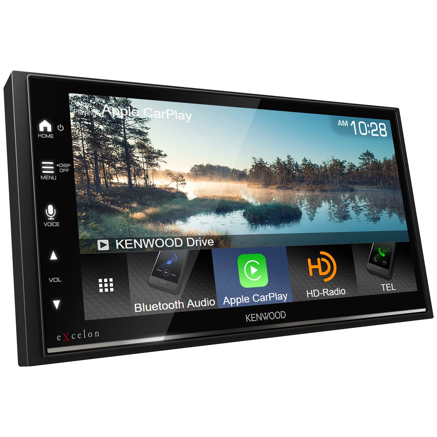 Kenwood DMX809S 6.95" Touchscreen AM FM HDMI WiFi Bluetooth Car Stereo- Wireless Apple CarPlay, Android Auto