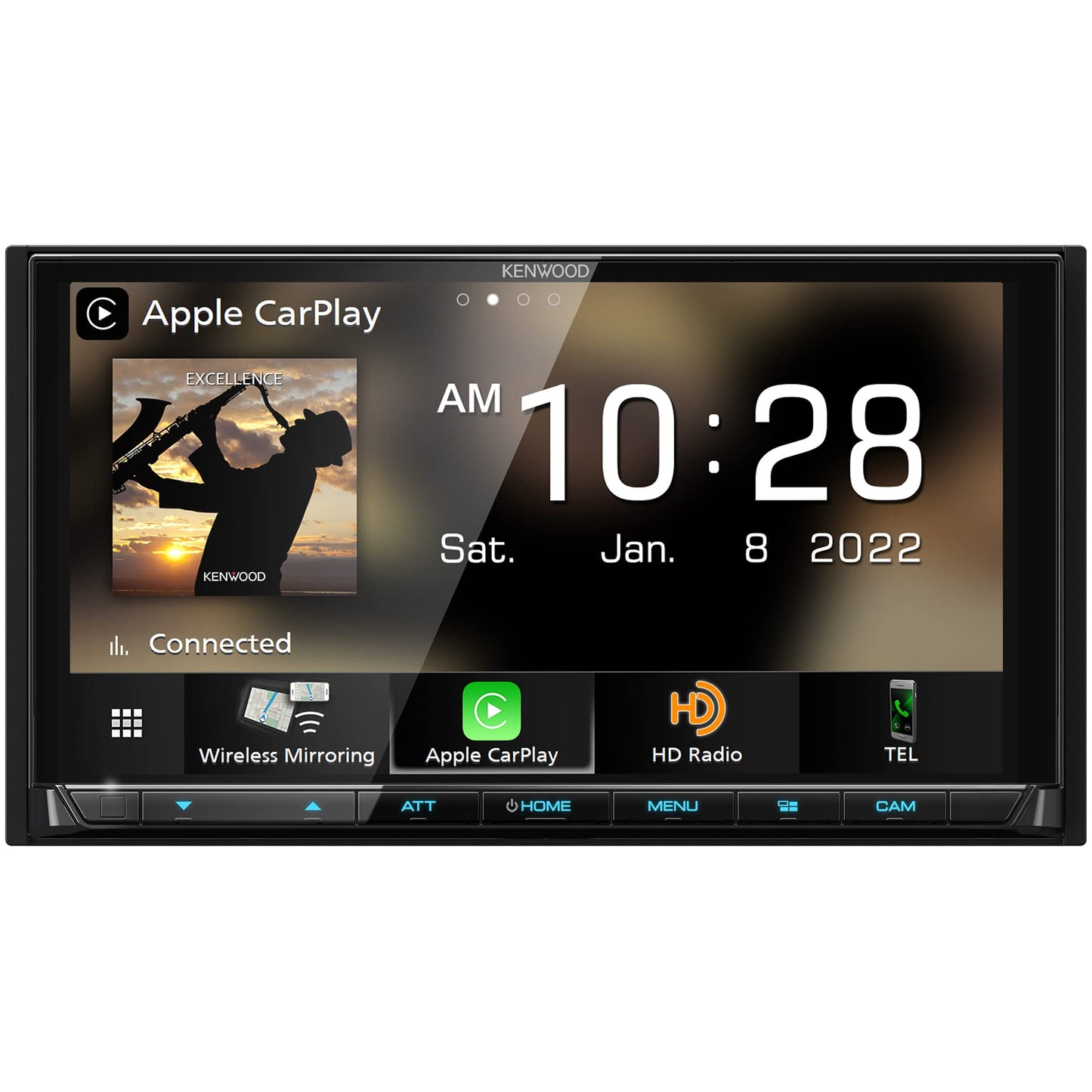 Kenwood DMX958XR AM FM HD WiFi HDMI Wireless CarPlay, Android Auto