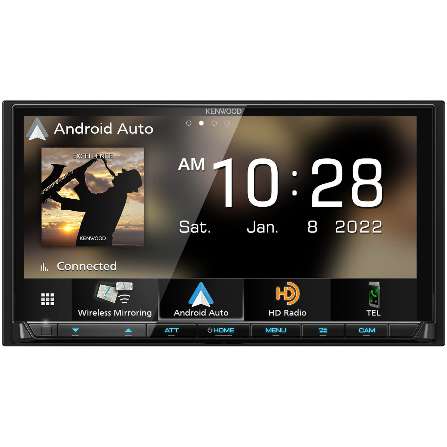 KENWOOD DMX908S EXCELON 6.95 Inch LCD AM FM BT Android Auto Apple CarPlay