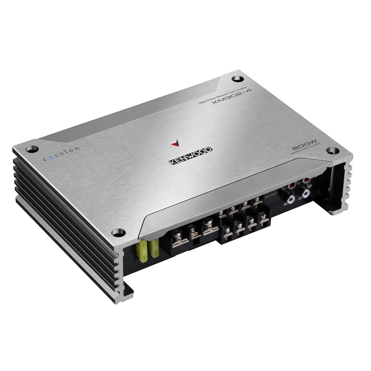 Kenwood XM302-4 Excelon 4-Channel Marine Grade Amplifier for Boats, Cars and UTVs