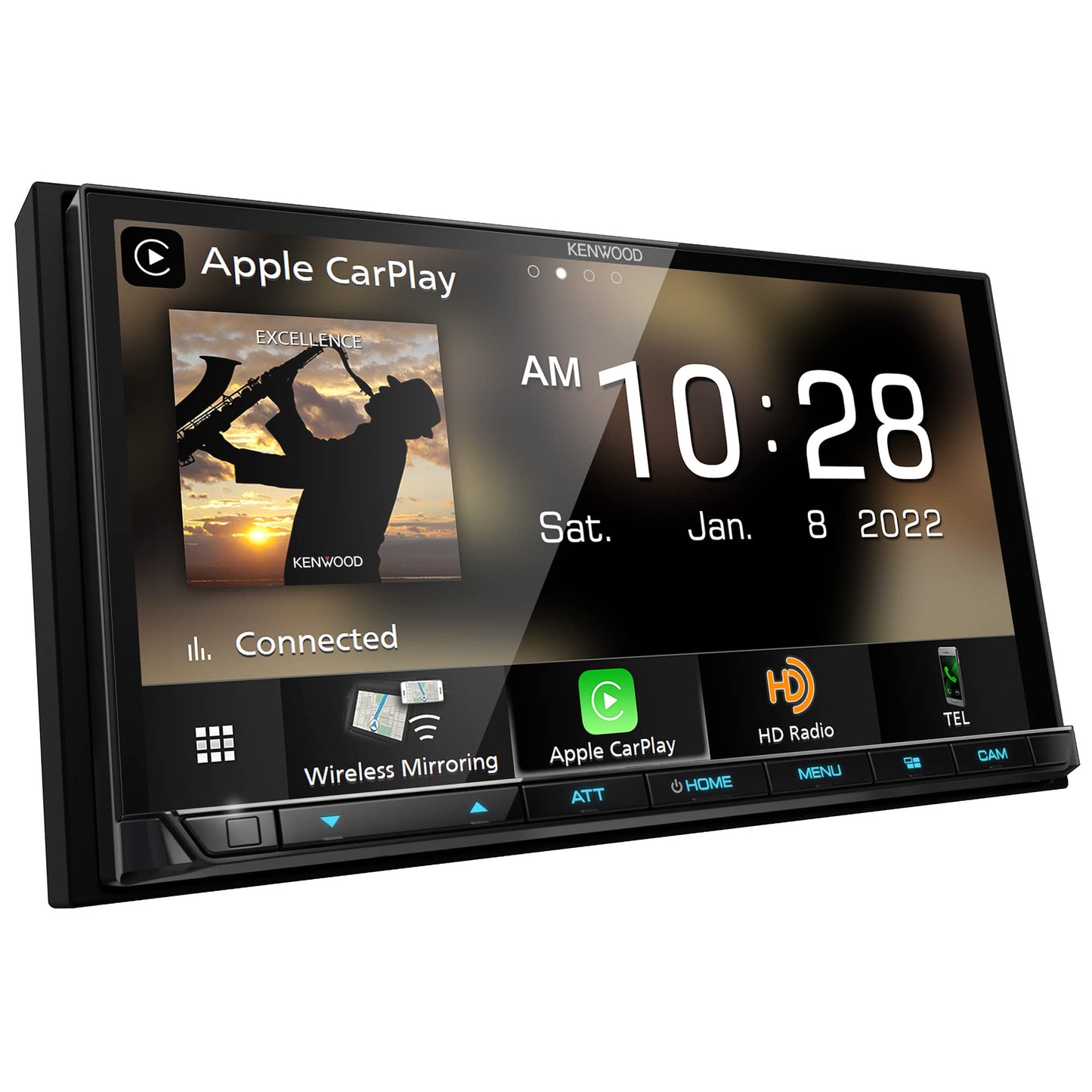 KENWOOD DMX908S EXCELON 6.95 Inch LCD AM FM BT Android Auto Apple CarPlay
