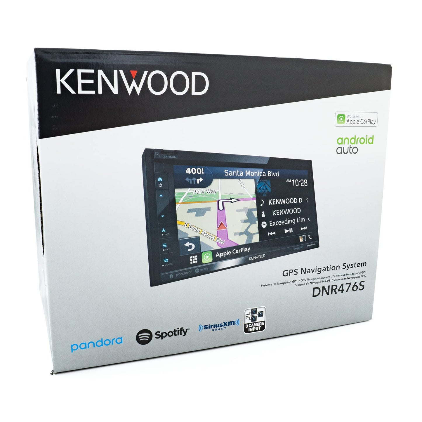 KENWOOD DNR476S 6.8" Touchscreen AM FM BT Garmin Navigation Car Stereo
