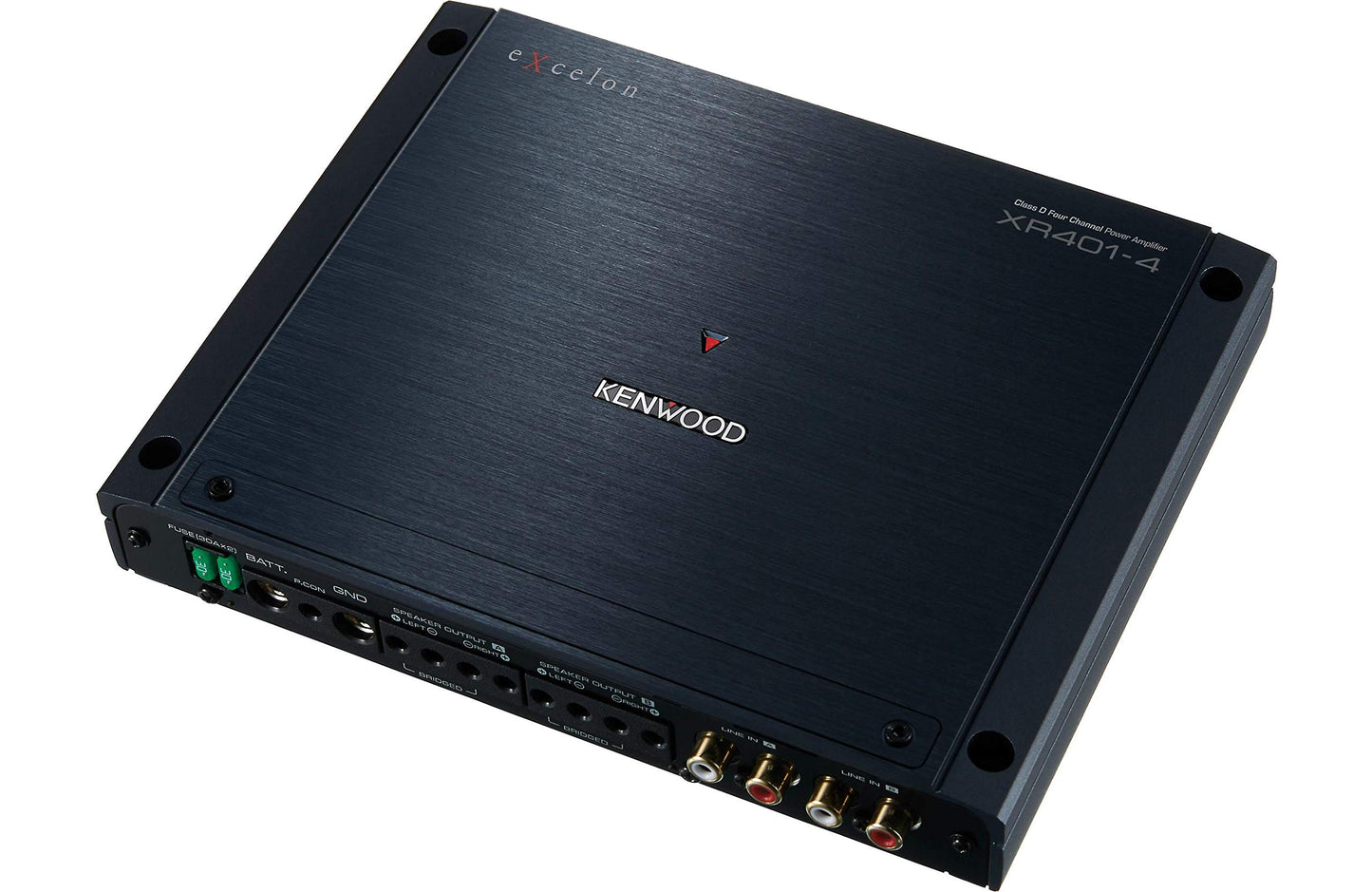 Kenwood XR401-4 Excelon 400-Watt 4-Channel Car Amplifier
