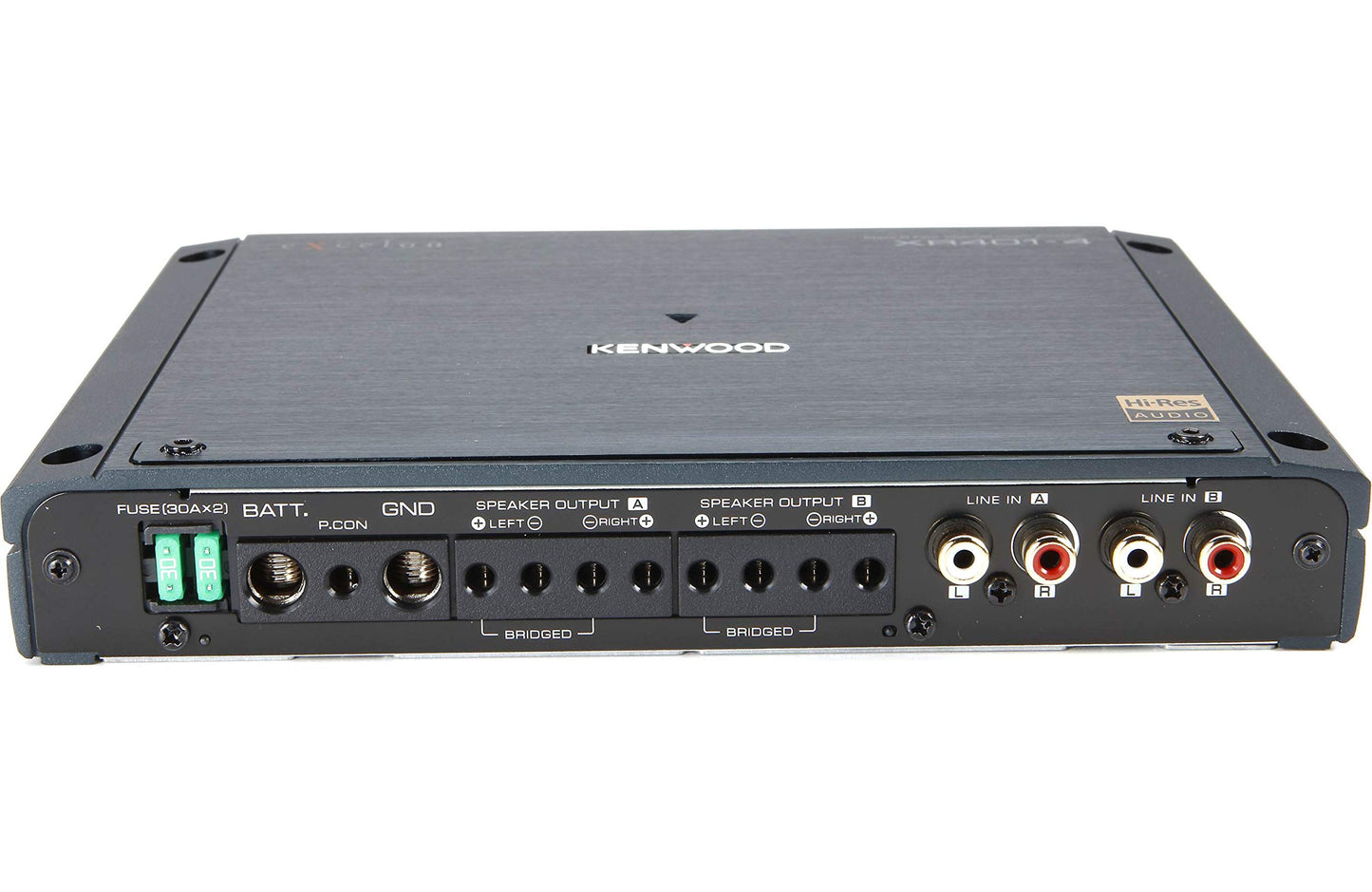 Kenwood XR401-4 Excelon 400-Watt 4-Channel Car Amplifier