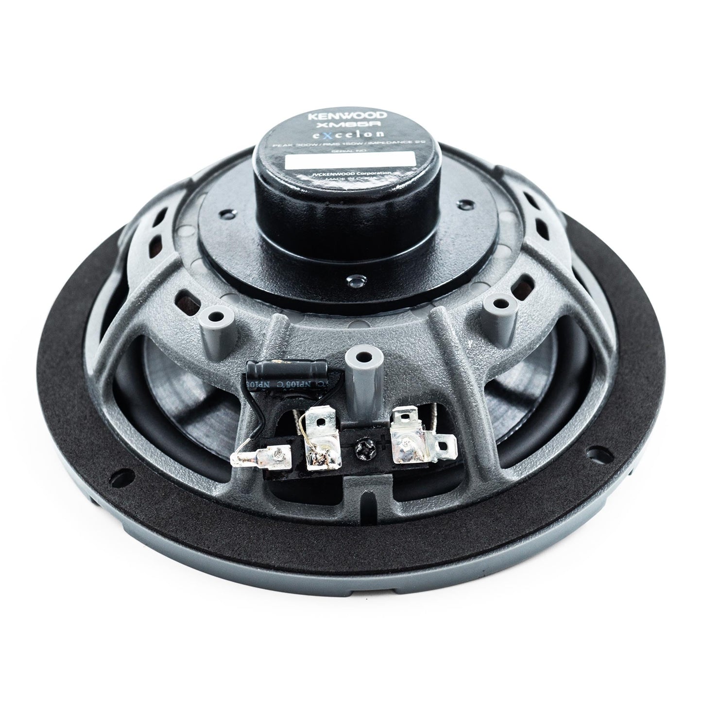 Kenwood Excelon XM65R Rear Harley Davidson Motorcycle 6.5" 2-Way Coaxial Speakers
