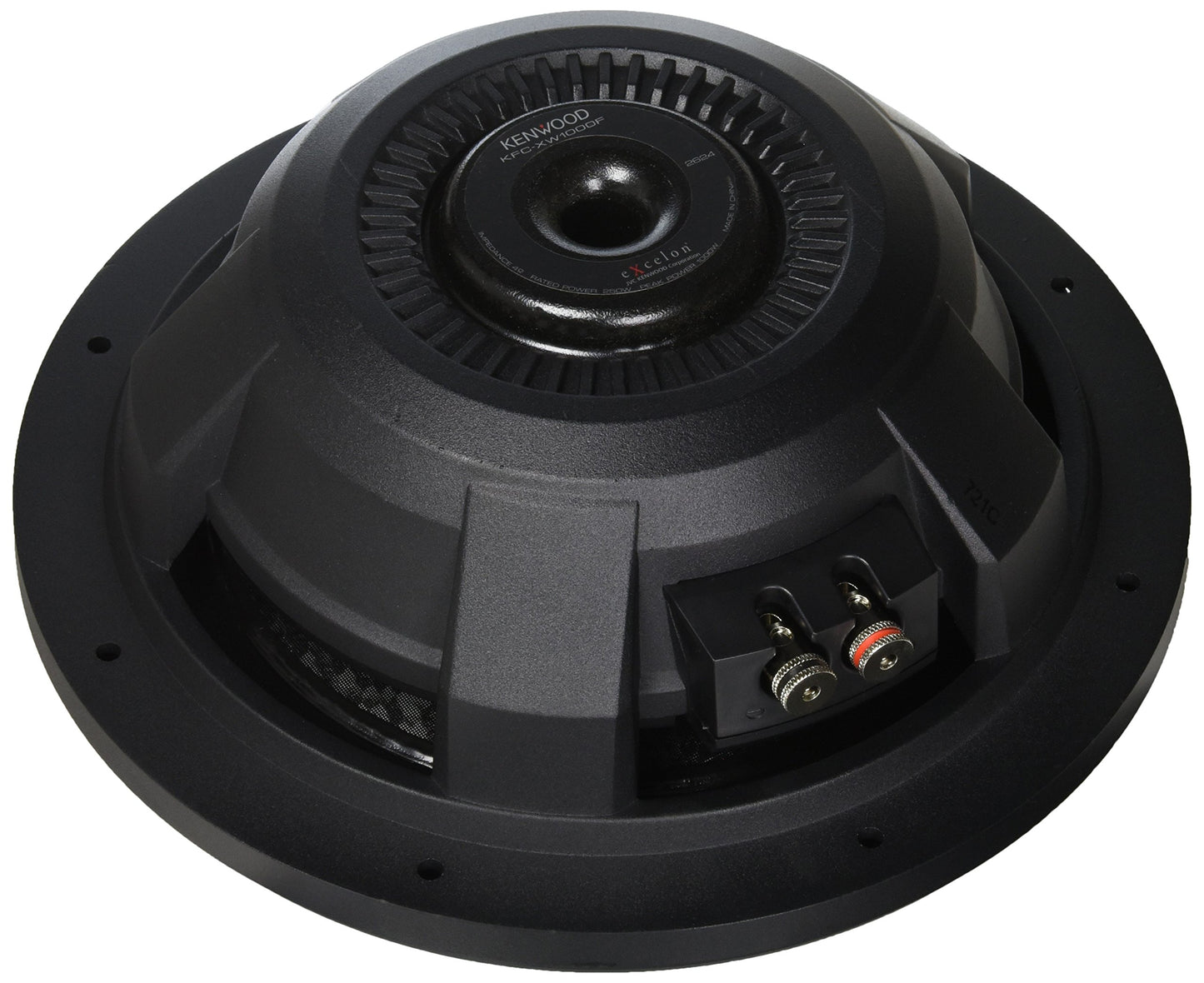 Kenwood Excelon KFC-XW1000F 10" 1000W Peak Shallow Mount Subwoofer