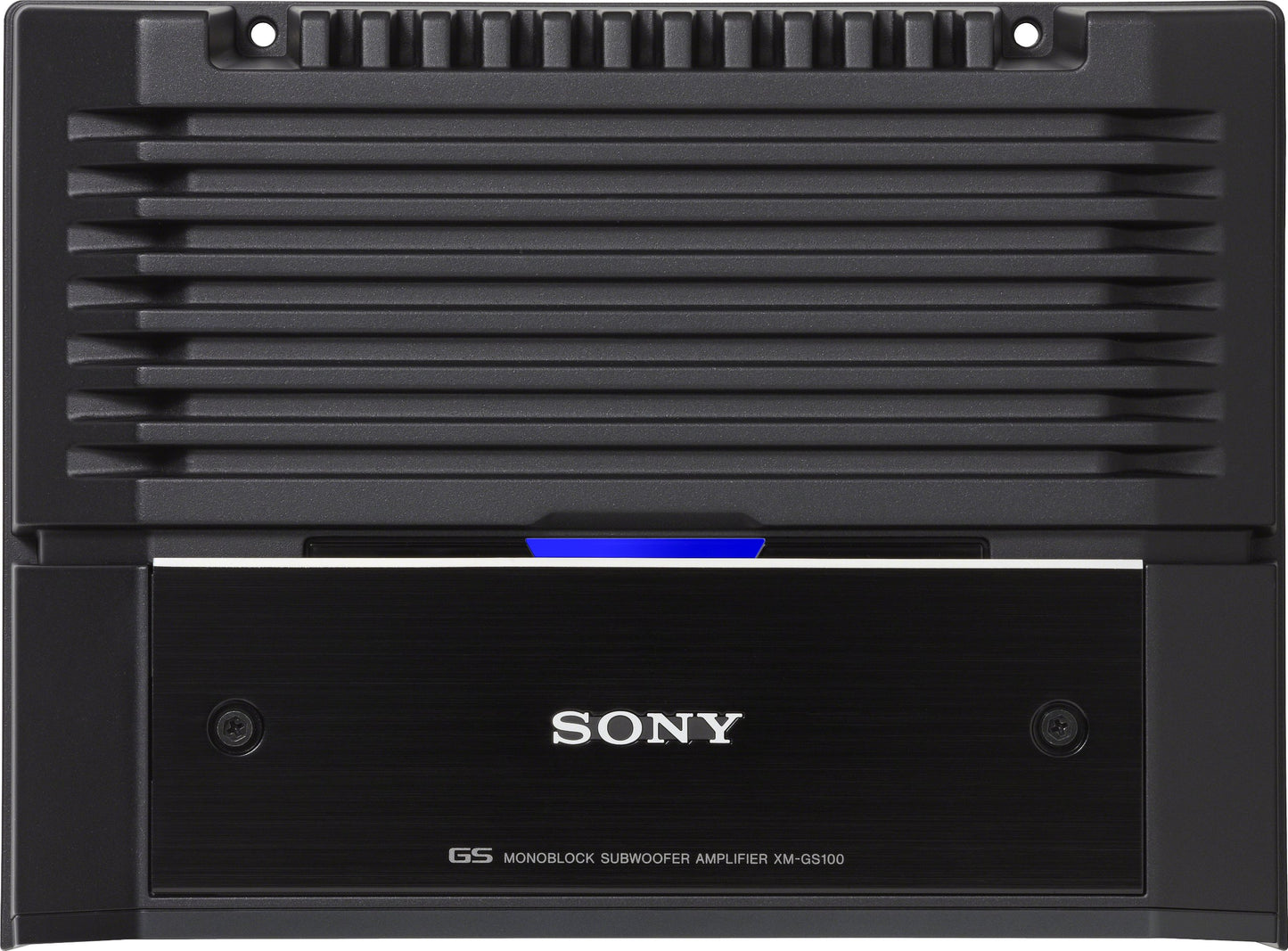 Sony XM-GS100 GS Series Class D Mono Subwoofer Amplifier