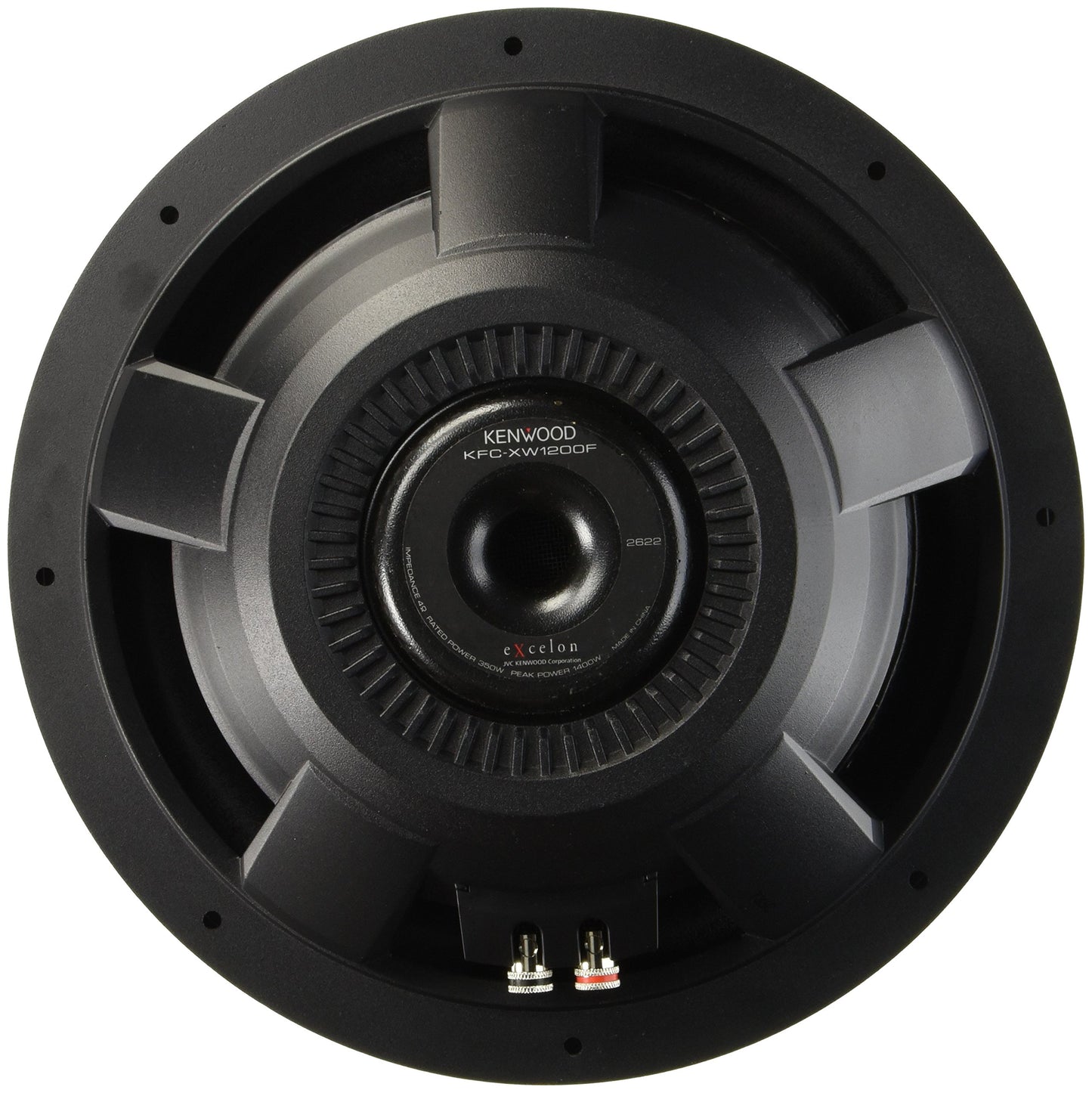 Kenwood Excelon KFC-XW1200F 12" 1400W Peak Shallow Mount Subwoofer