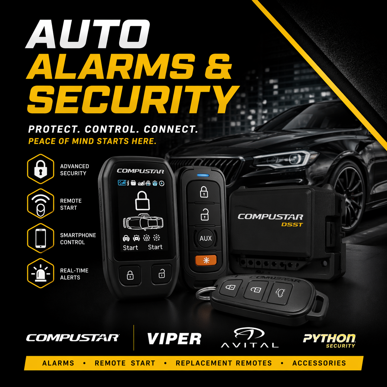 Auto Alarms & Security