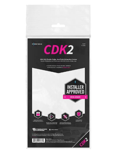 Firstech FTI-CDK2 T-Harness for Chrysler,Jeep, and Dodge TIP Key Models 2008 to 2019 - product image 2