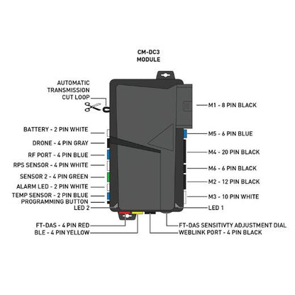 Firstech FT-DC3-LC DC3 Module, Hood-pin, and Hood-wire Kit - product image 3