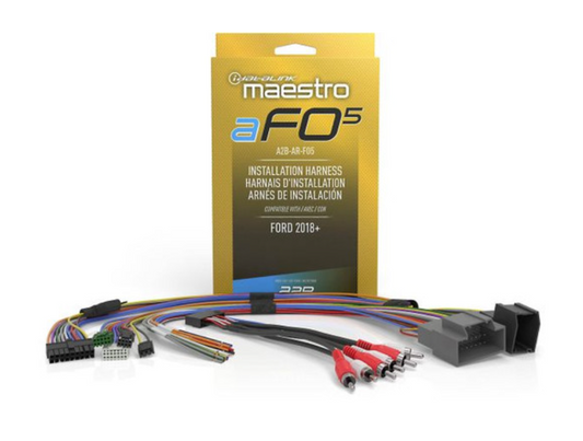 iDatalink Maestro A2B-AR-FO5 Amplifier Replacement T-Harness for Select Ford Vehicles