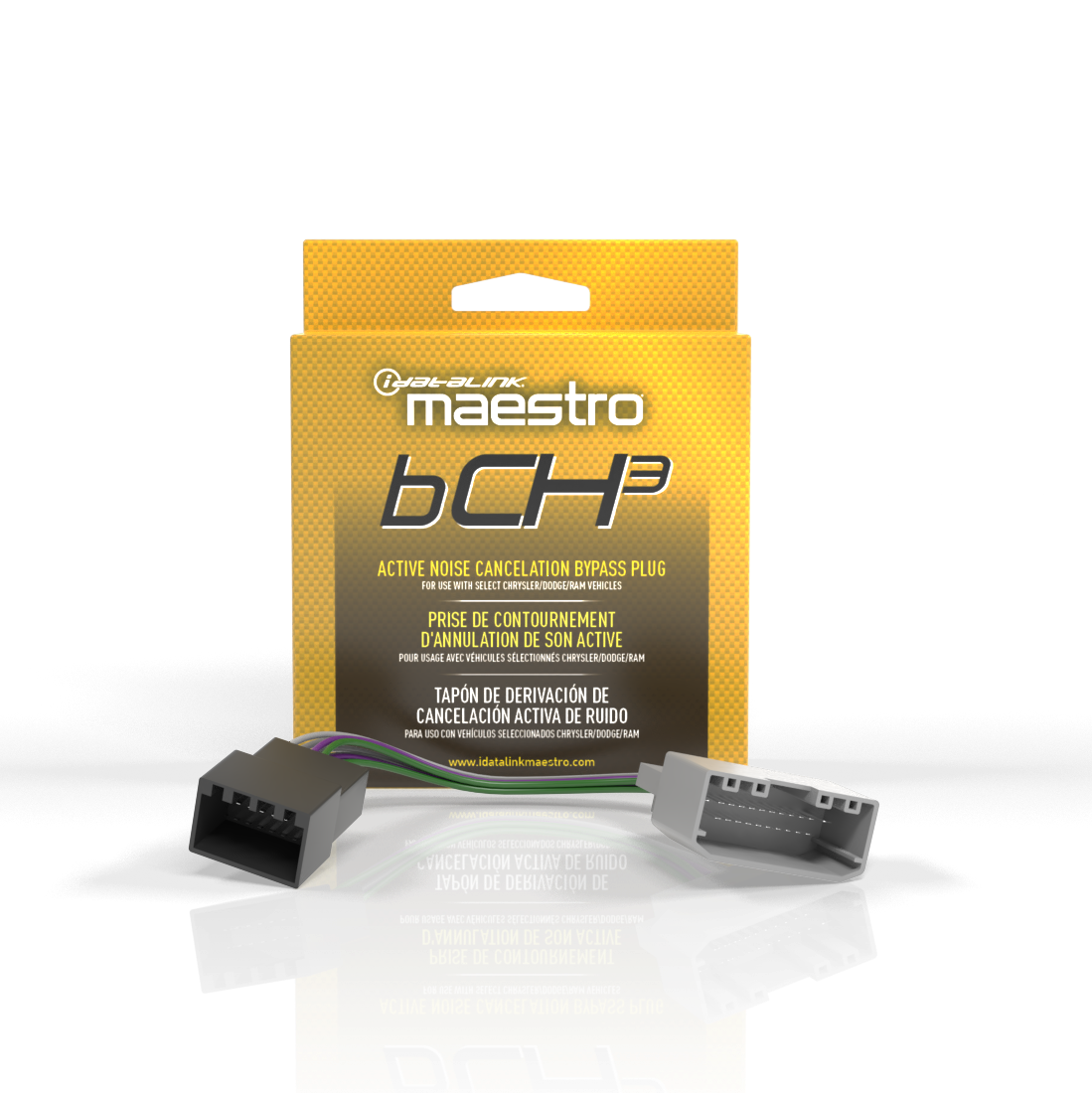 iDatalink Maestro ACC-ANC-CH3 Active Noise Cancellation Bypass Harness for Chrysler & Ram