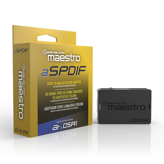iDatalink Maestro ACC-AR-SPDIF Factory Radio SPDIF to Analog & Toslink Adapter
