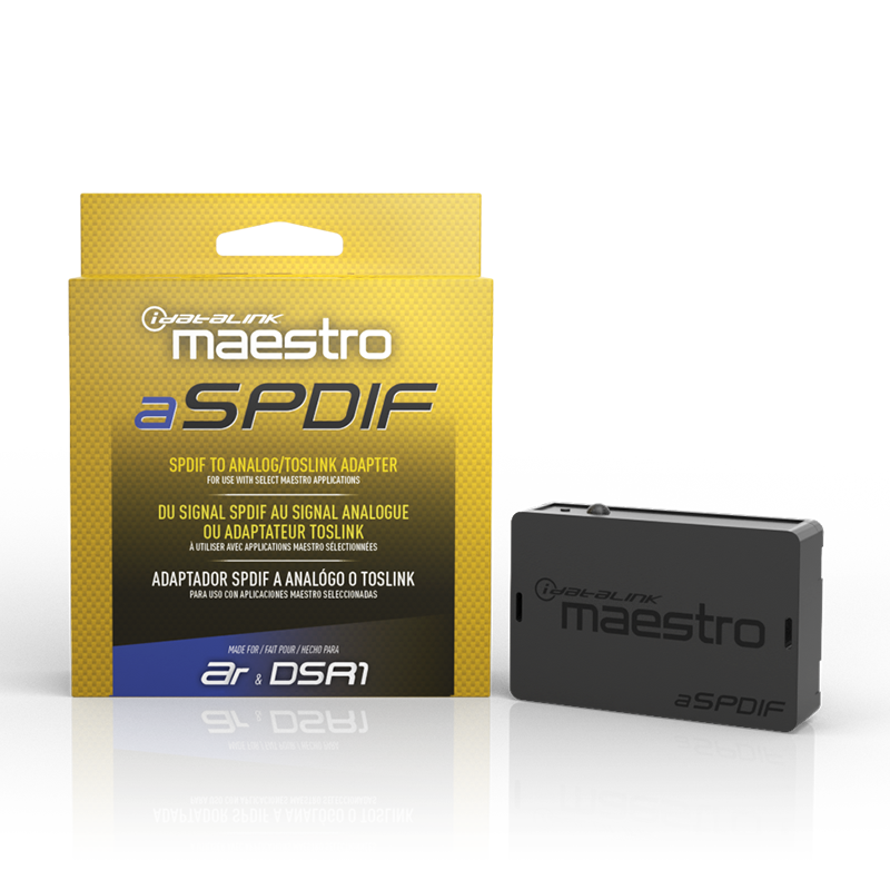 iDatalink Maestro ACC-AR-SPDIF Factory Radio SPDIF to Analog & Toslink Adapter - image 2