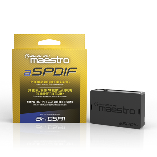 iDatalink Maestro ACC-AR-SPDIF Factory Radio SPDIF to Analog & Toslink Adapter - image 2