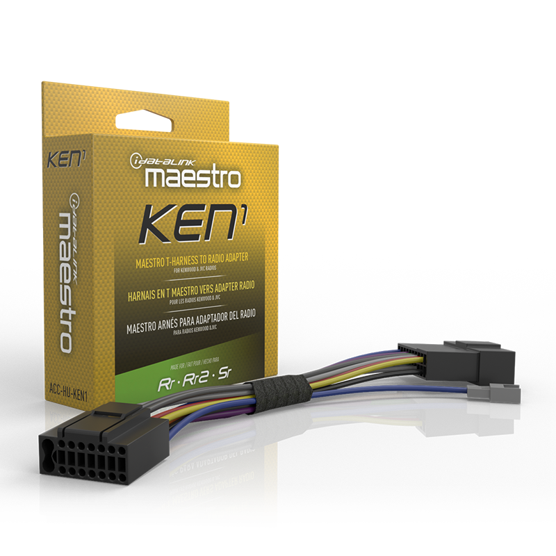 iDatalink Maestro ACC-HU-KEN1 22-Pin Head Unit Adapter for Select Kenwood & JVC Radios