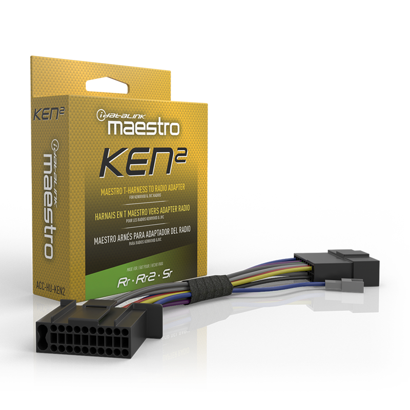 iDatalink Maestro ACC-HU-KEN2 16-Pin Head Unit Adapter for Select Kenwood & JVC Radios