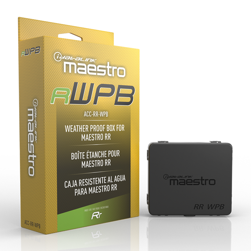 iDatalink Maestro ACC-RR-WPB Weatherproof Enclosure for Maestro RR