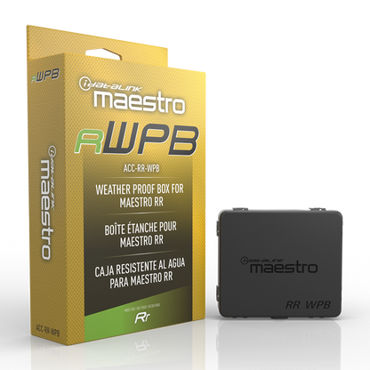 iDatalink Maestro ACC-RR-WPB Weatherproof Enclosure for Maestro RR