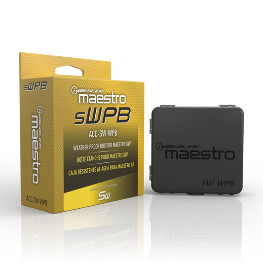 iDatalink Maestro ACC-SW-WPB Weatherproof Enclosure for Maestro SW