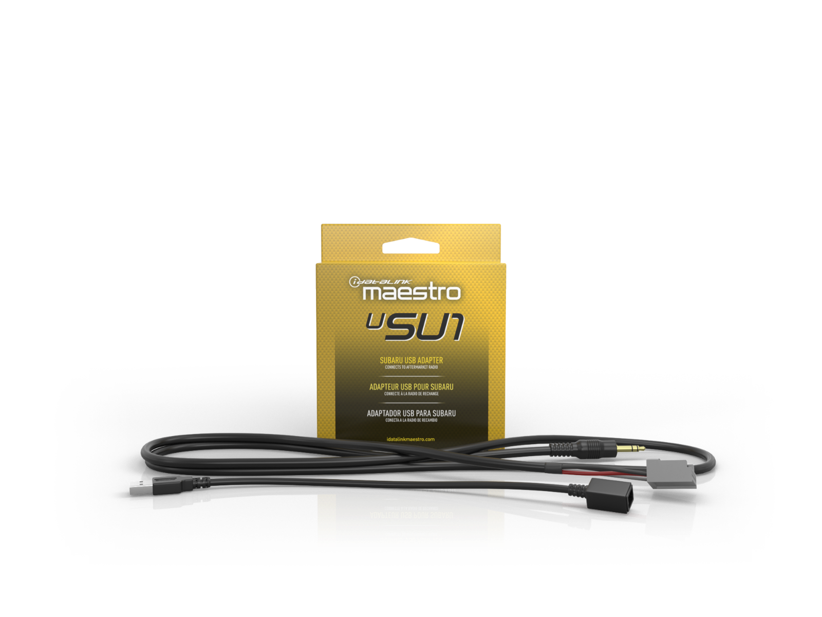 iDatalink Maestro ACC-USB-SU1 Factory USB & AUX Retention Adapter for Select Subaru Vehicles