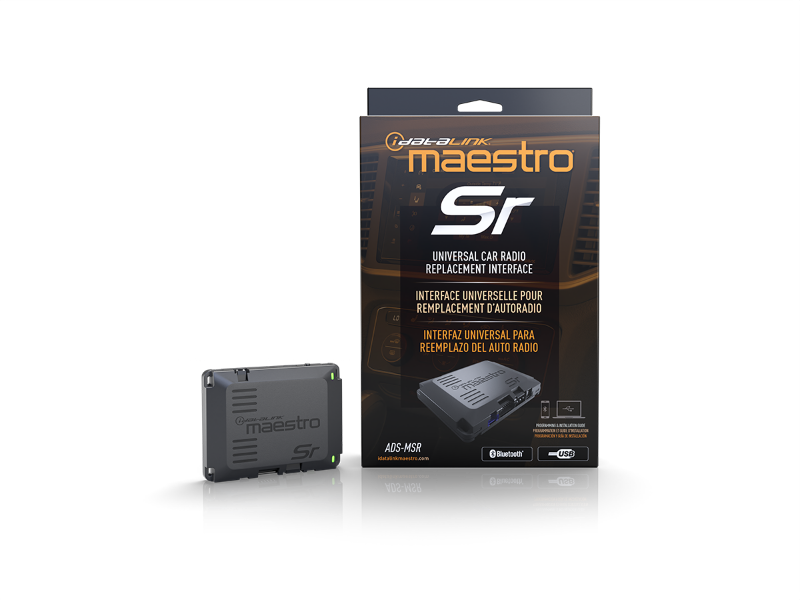 iDatalink Maestro ADS-MSR SR Radio Replacement Interface with Bluetooth Programming